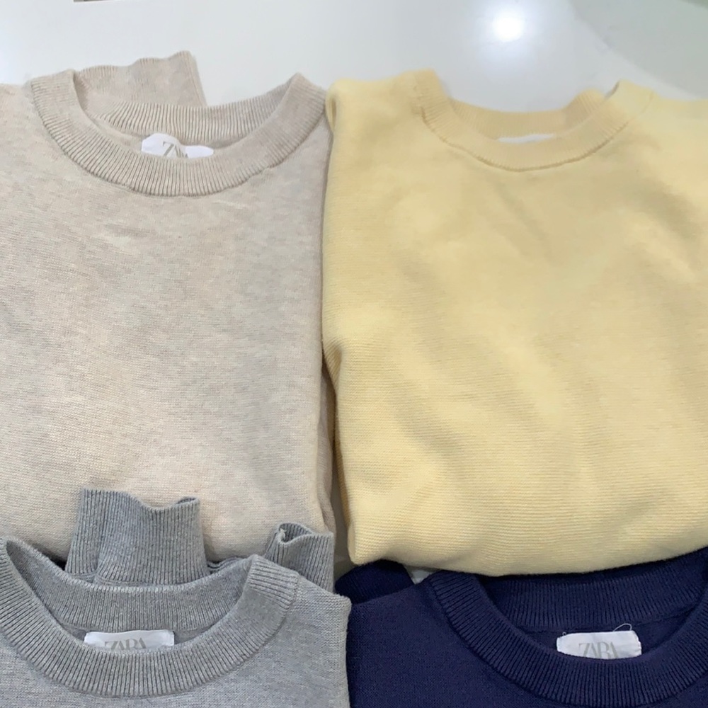 Zara boys sweaters 4 colors 13-14 size